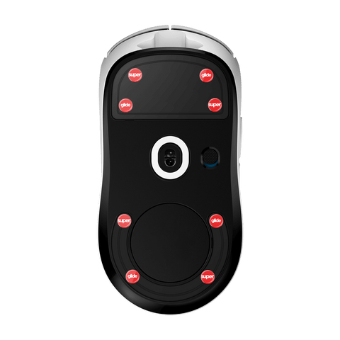 Superglide 6mm dot glass mouse skates