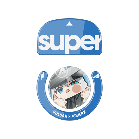 Superglide Glass mouse skates for Logitech GPRO X SUPERLIGHT [Aimerz Edition]