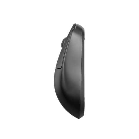 Black Pulsar X2 v2 mini Gaming Mouse, lightweight and ergonomically designed with a symmetrical shape, optical switch, PAW3395 sensor, ideal for fingertip and claw grip styles